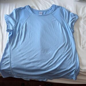 Old Navy Active Blue Go-Dry Shirt